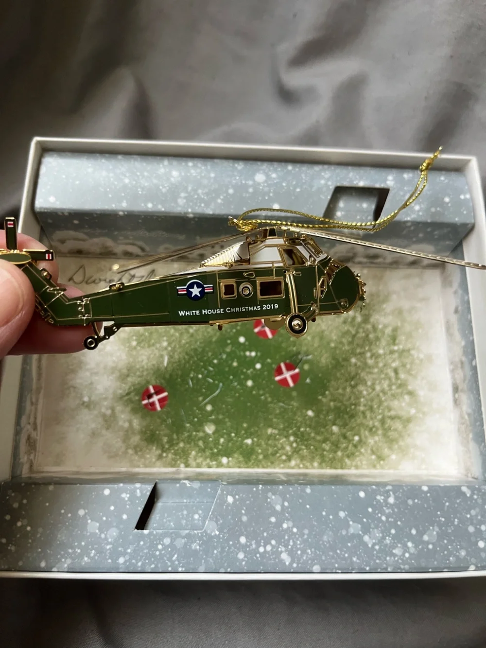 2019 White House Christmas ornament